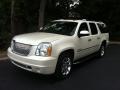 2009 White Diamond Tricoat GMC Yukon XL Denali AWD  photo #2