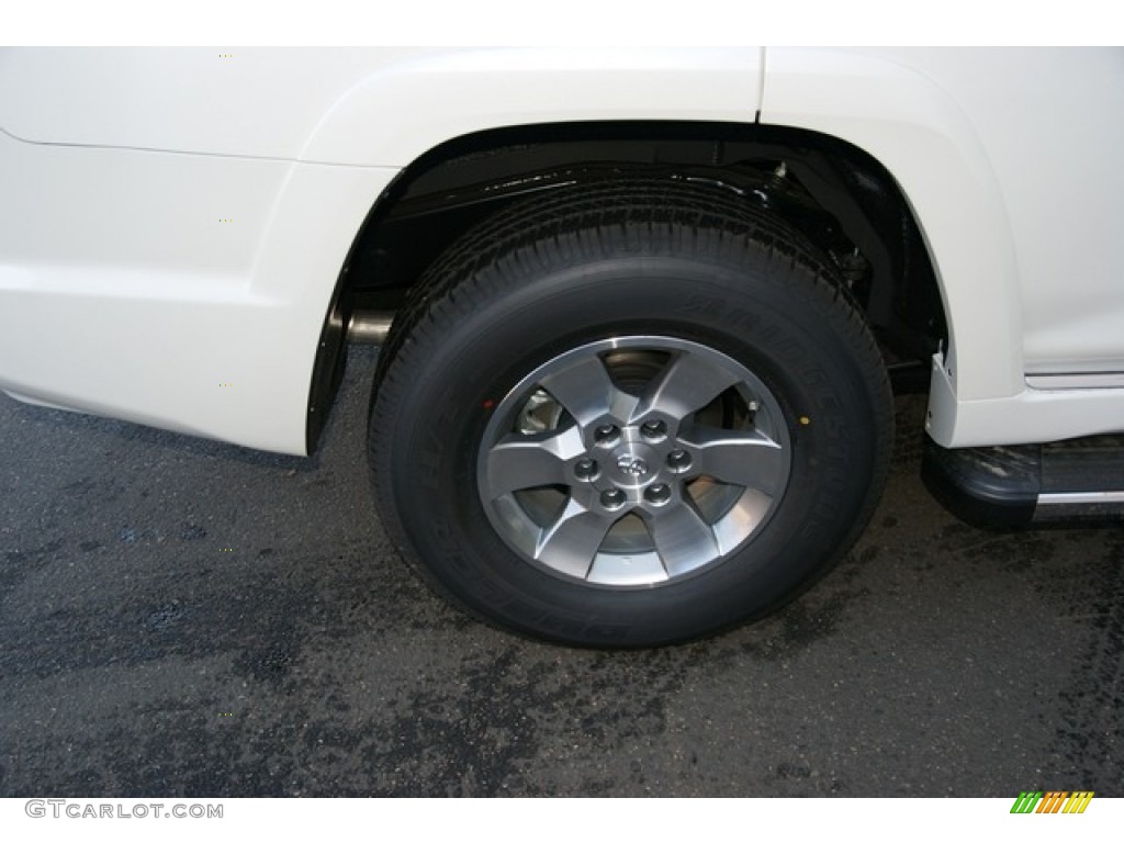 2013 4Runner SR5 4x4 - Blizzard White Pearl / Beige photo #9