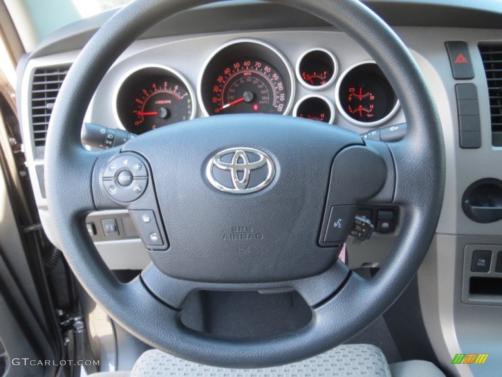 2013 Tundra TSS CrewMax - Magnetic Gray Metallic / Graphite photo #27