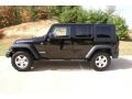 2010 Black Jeep Wrangler Unlimited Rubicon 4x4  photo #1