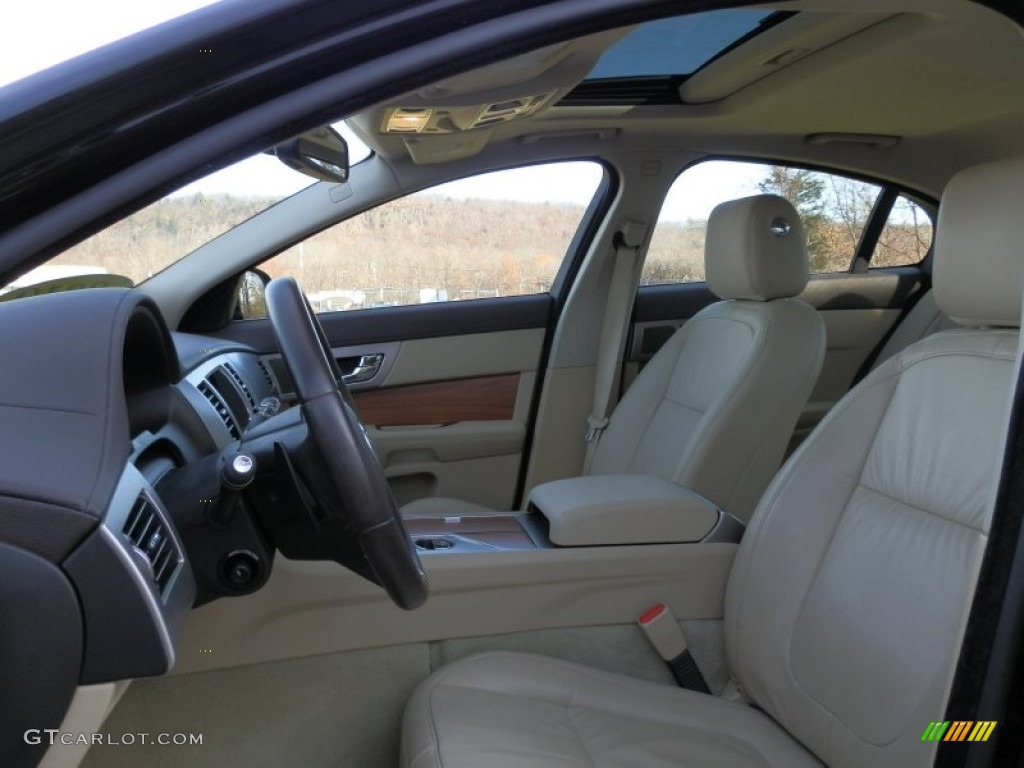2010 Jaguar XF Sport Sedan Front Seat Photo #73827277