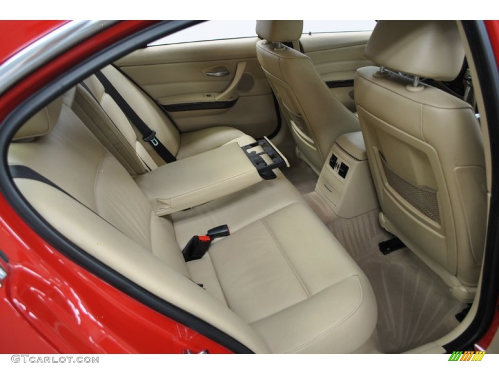 2006 3 Series 330i Sedan - Electric Red / Beige photo #32