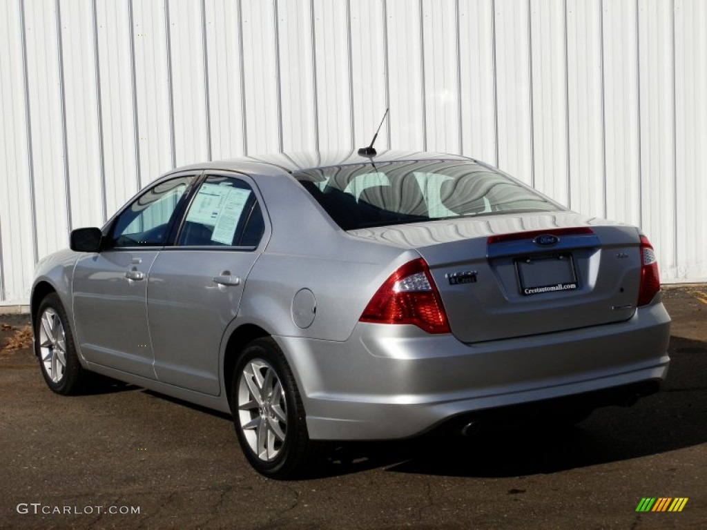 2011 Fusion SEL V6 - Ingot Silver Metallic / Charcoal Black photo #6