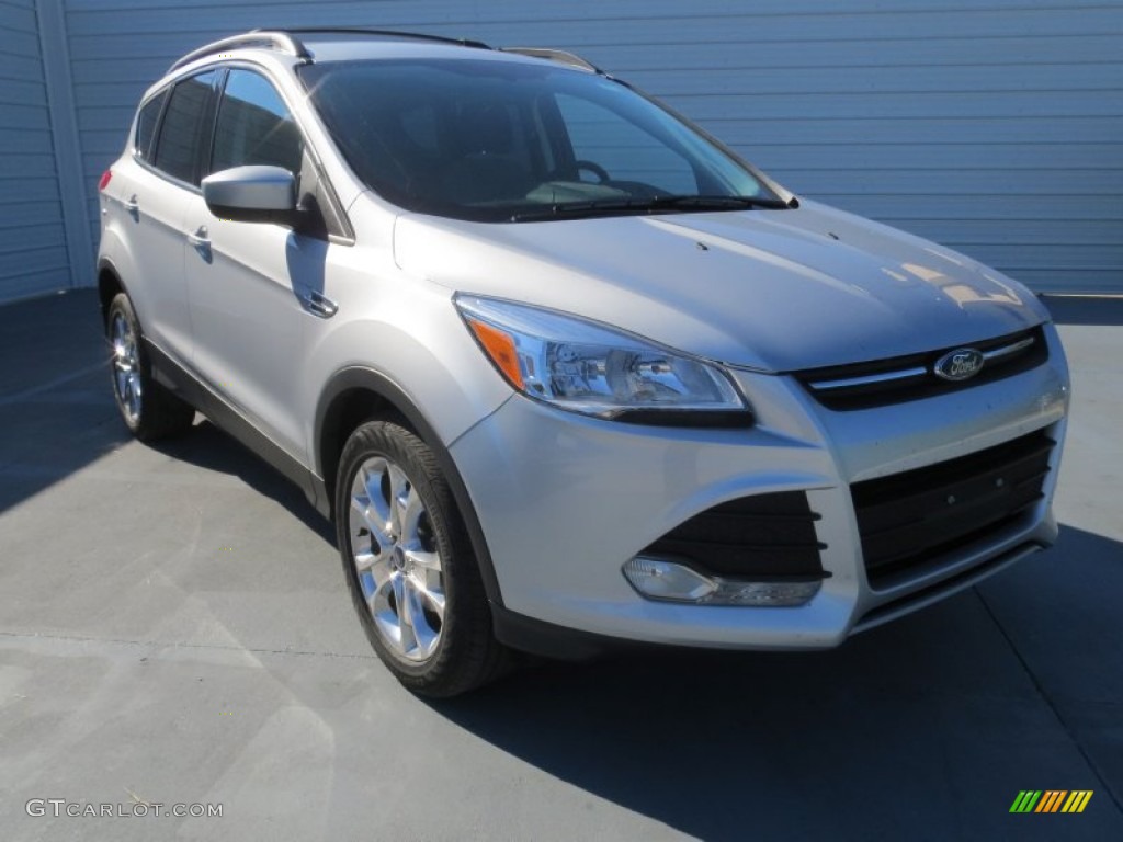 2013 Escape SE 1.6L EcoBoost - Ingot Silver Metallic / Charcoal Black photo #1