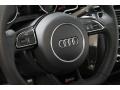 Black Fine Nappa Leather/Rock Gray Stitching Steering Wheel Photo for 2013 Audi RS 5 #73829372