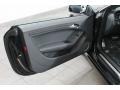 Black Fine Nappa Leather/Rock Gray Stitching Door Panel Photo for 2013 Audi RS 5 #73829495