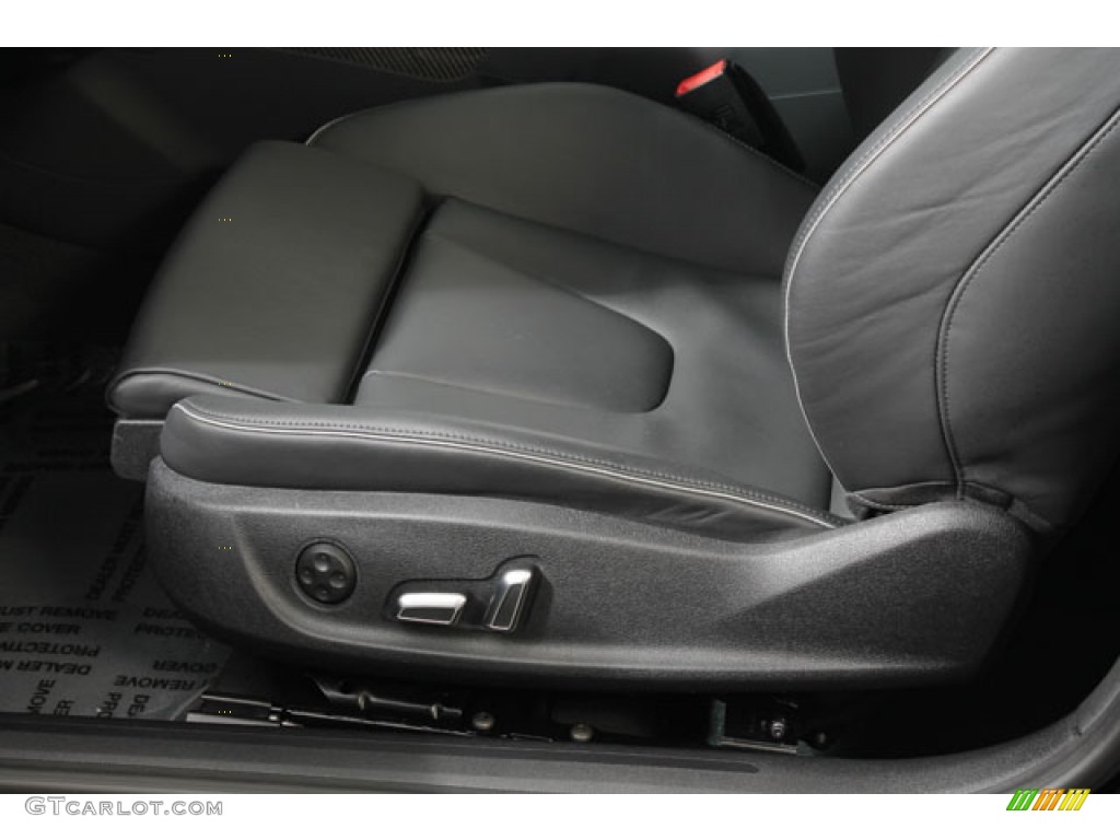 Black Fine Nappa Leather/Rock Gray Stitching Interior 2013 Audi RS 5 4.2 FSI quattro Coupe Photo #73829564