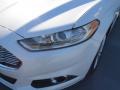 2013 White Platinum Metallic Tri-coat Ford Fusion Hybrid SE  photo #8