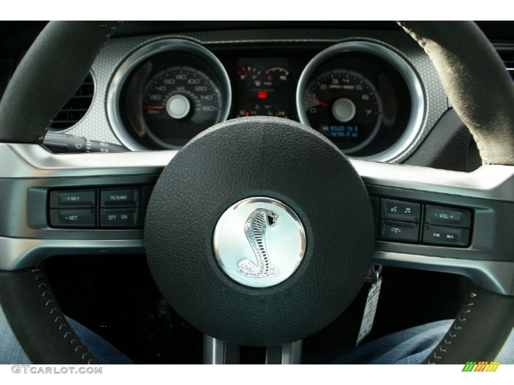 2011 Mustang Shelby GT500 SVT Performance Package Coupe - Race Red / Charcoal Black/White photo #16