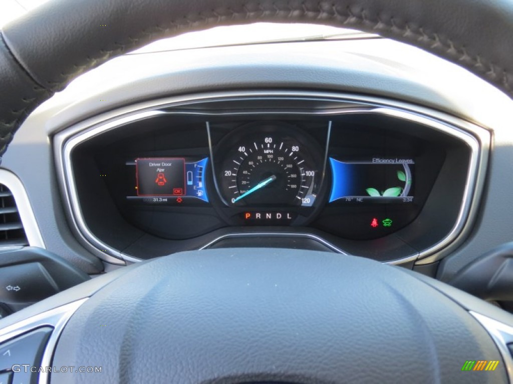 2013 Ford Fusion Hybrid SE Gauges Photo #73830380