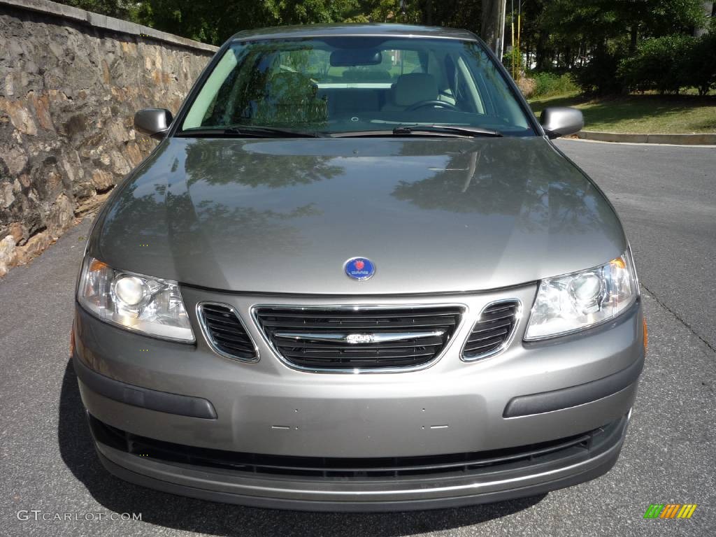 2005 9-3 Linear Sport Sedan - Steel Gray Metallic / Parchment photo #13