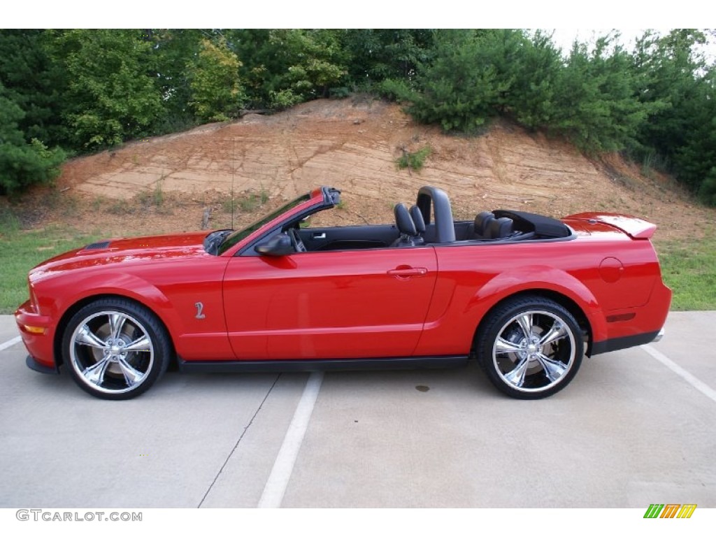 Torch Red 2008 Ford Mustang Shelby GT500 Convertible Exterior Photo #73831433