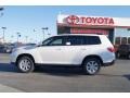 2013 Blizzard White Pearl Toyota Highlander V6  photo #2