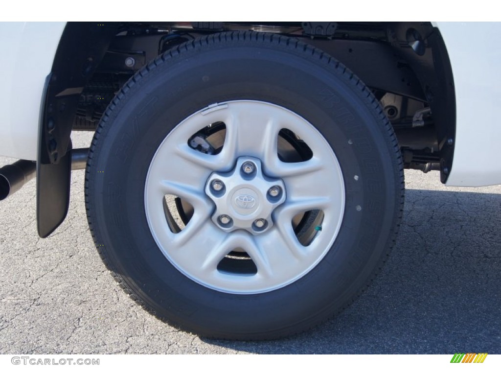 2013 Tundra SR5 Double Cab 4x4 - Super White / Graphite photo #21