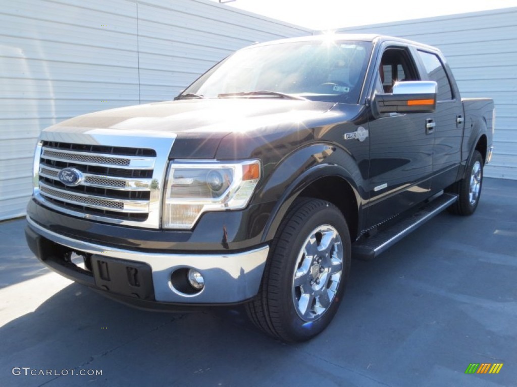 Tuxedo Black Metallic 2013 Ford F150 King Ranch SuperCrew Exterior Photo #73833867