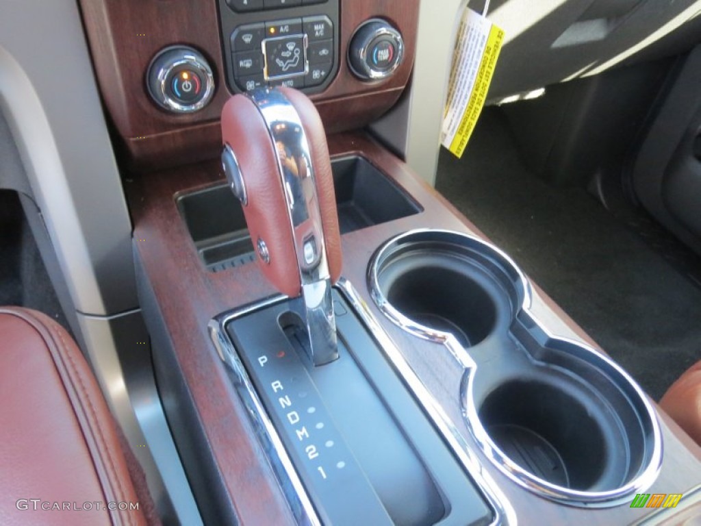 2013 F150 King Ranch SuperCrew - Tuxedo Black Metallic / King Ranch Chaparral Leather photo #30