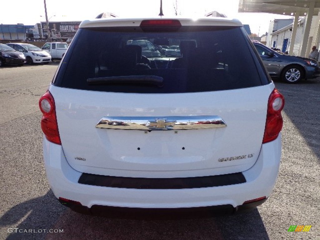 2010 Equinox LT AWD - Summit White / Jet Black photo #3