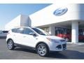 2013 White Platinum Metallic Tri-Coat Ford Escape SE 2.0L EcoBoost  photo #1