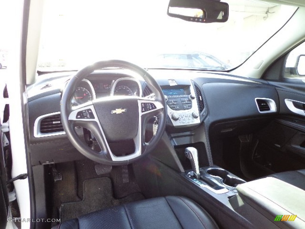 2010 Equinox LT AWD - Summit White / Jet Black photo #12