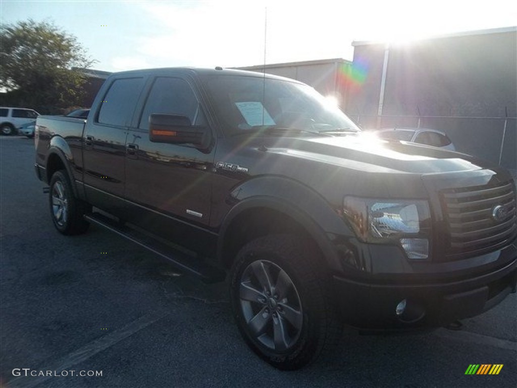 2011 F150 FX4 SuperCrew 4x4 - Tuxedo Black Metallic / Black photo #1