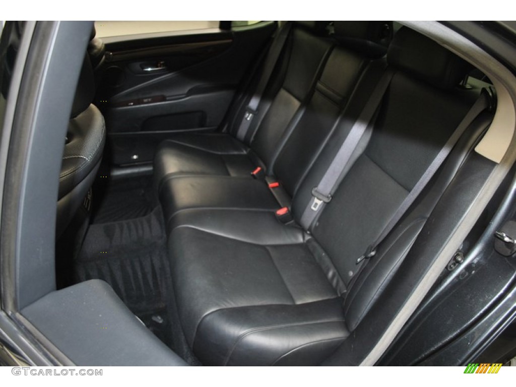 2007 Lexus LS 460 Rear Seat Photo #73835687