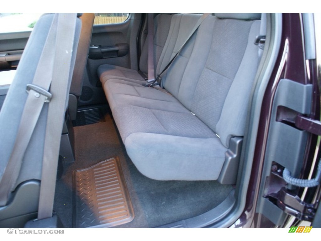 2008 Silverado 1500 LT Extended Cab - Dark Cherry Metallic / Ebony photo #17