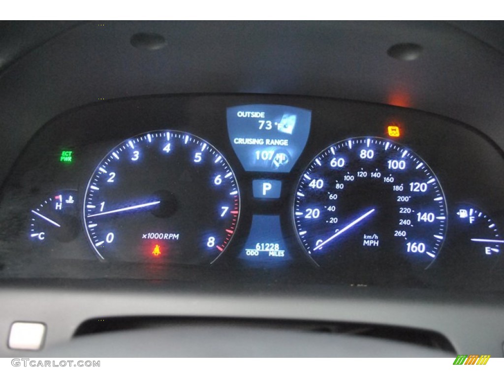 2007 Lexus LS 460 Gauges Photo #73836800