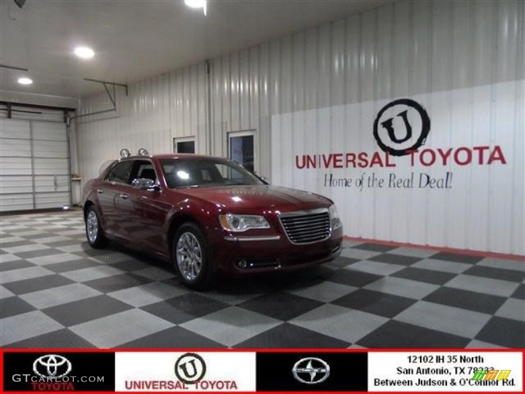 Deep Cherry Red Crystal Pearl Chrysler 300