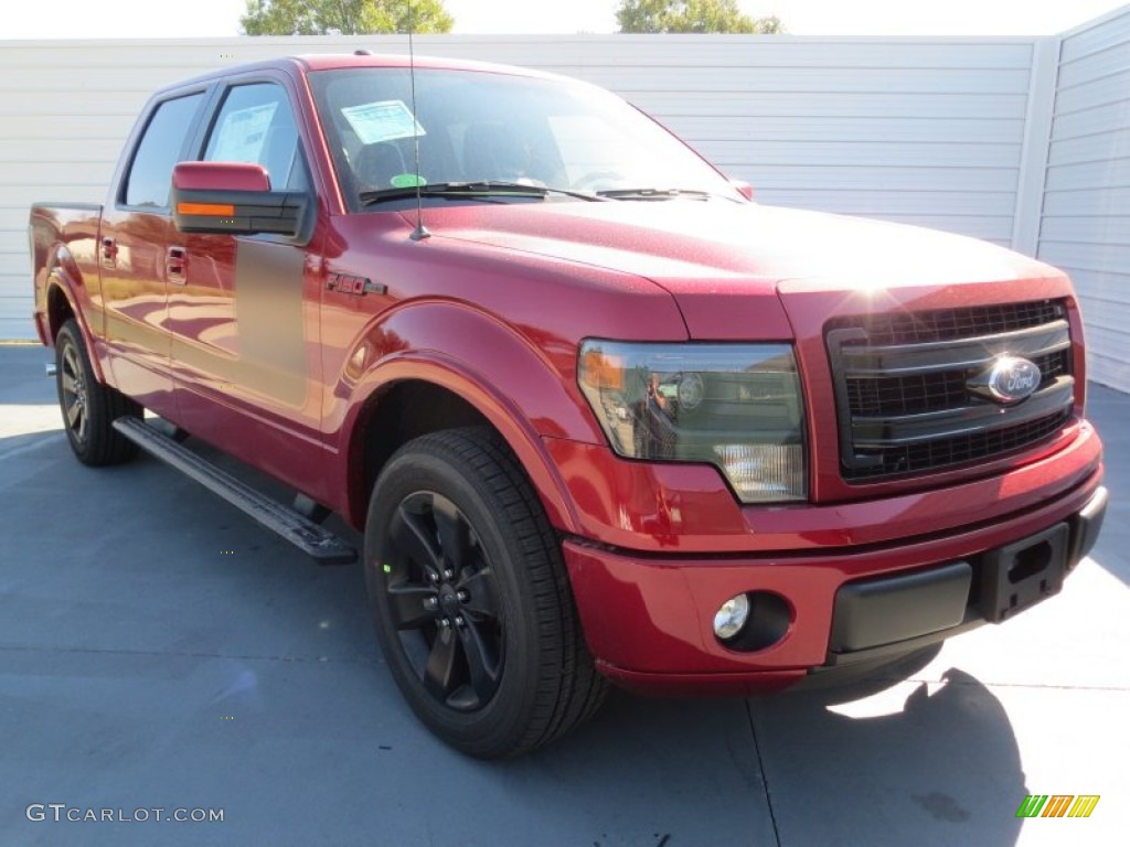 2013 F150 FX2 SuperCrew - Ruby Red Metallic / FX Sport Appearance Black/Red photo #1