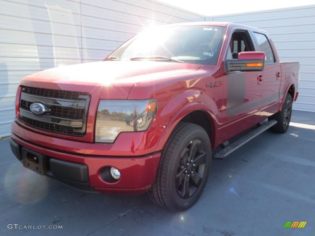 Ruby Red Metallic 2013 Ford F150 FX2 SuperCrew Exterior Photo #73837368