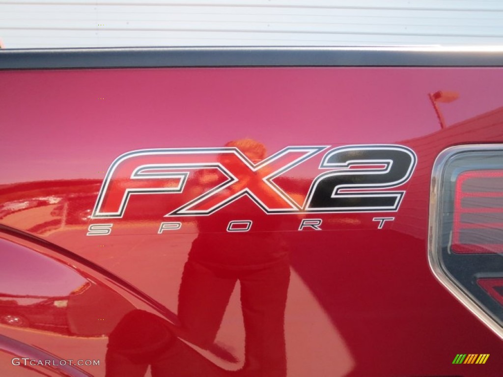 2013 F150 FX2 SuperCrew - Ruby Red Metallic / FX Sport Appearance Black/Red photo #16