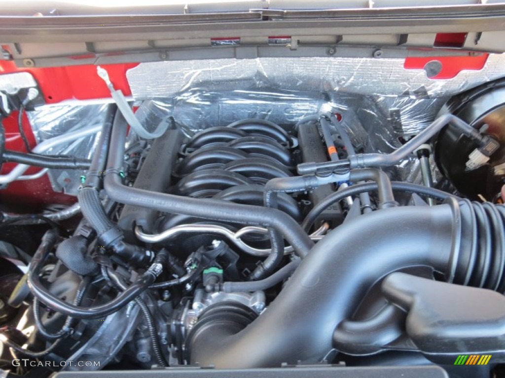 2013 Ford F150 FX2 SuperCrew 5.0 Liter Flex-Fuel DOHC 32-Valve Ti-VCT V8 Engine Photo #73837583
