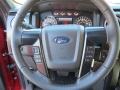 FX Sport Appearance Black/Red 2013 Ford F150 FX2 SuperCrew Steering Wheel