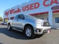 2010 Silver Sky Metallic Toyota Tundra Double Cab  photo #1