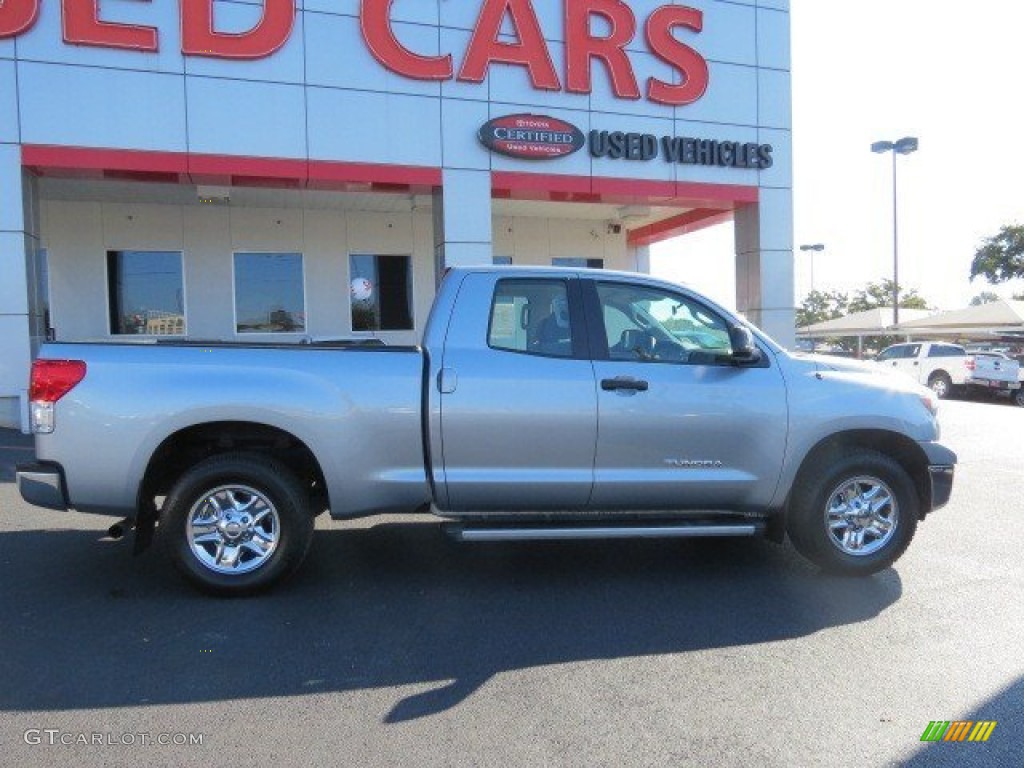 2010 Tundra Double Cab - Silver Sky Metallic / Graphite Gray photo #8