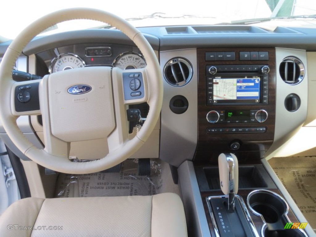 2013 Ford Expedition XLT Camel Dashboard Photo #73838483