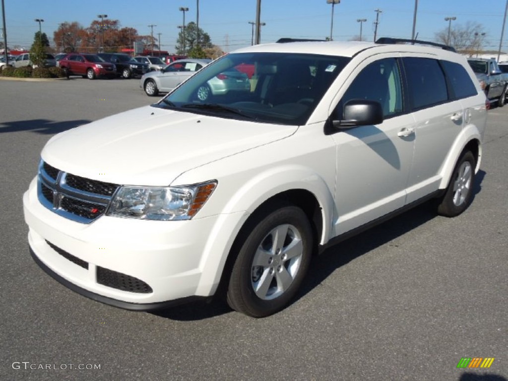 White Dodge Journey