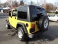 2004 Solar Yellow Jeep Wrangler Sport 4x4  photo #10