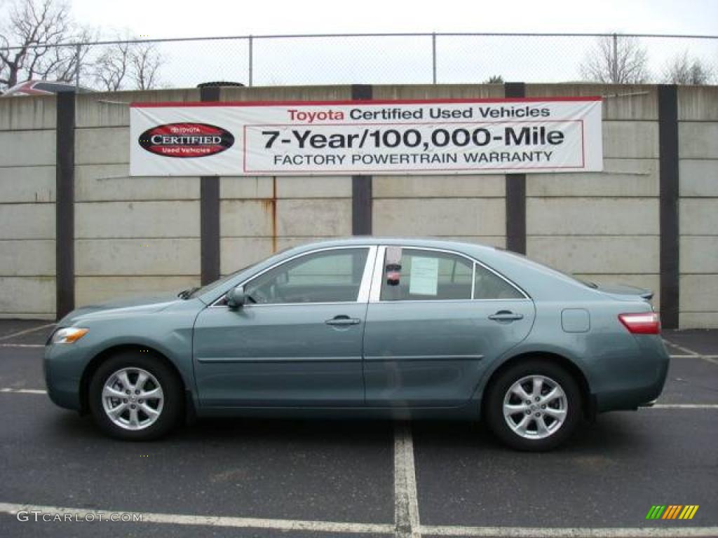 Aloe Green Metallic Toyota Camry