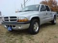 Bright Silver Metallic 2001 Dodge Dakota SLT Quad Cab