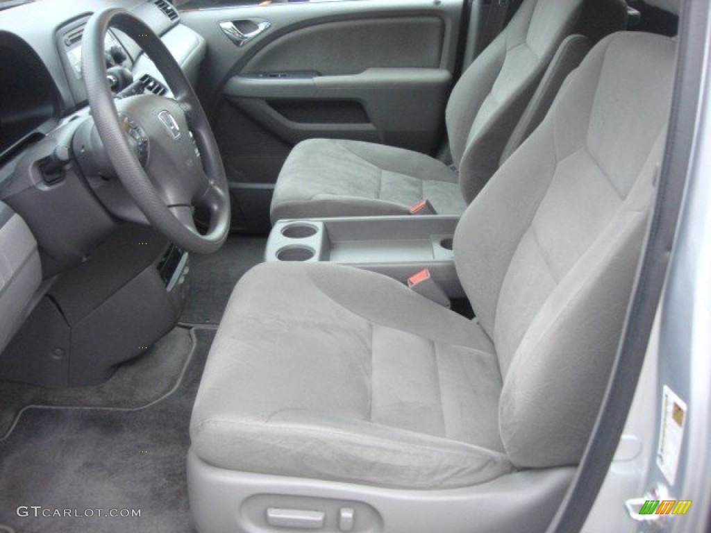 2010 Odyssey EX - Alabaster Silver Metallic / Gray photo #7