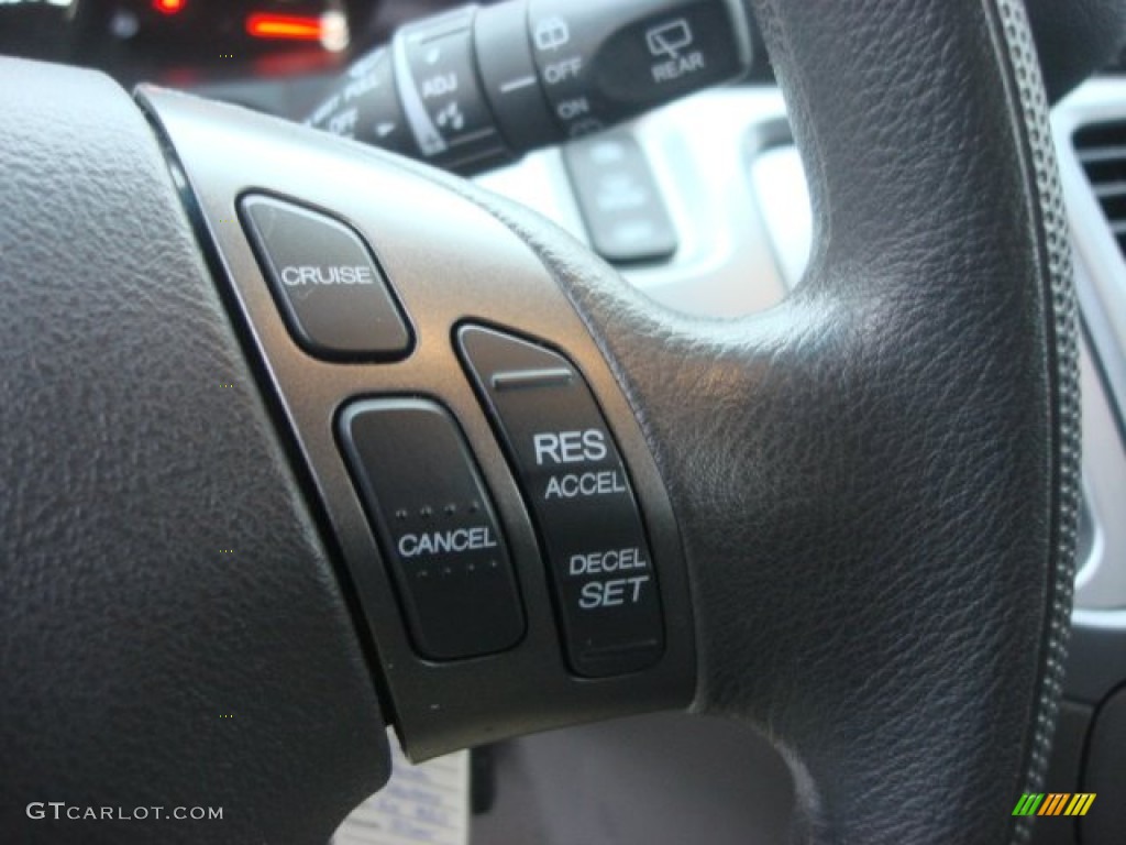 2010 Odyssey EX - Alabaster Silver Metallic / Gray photo #18