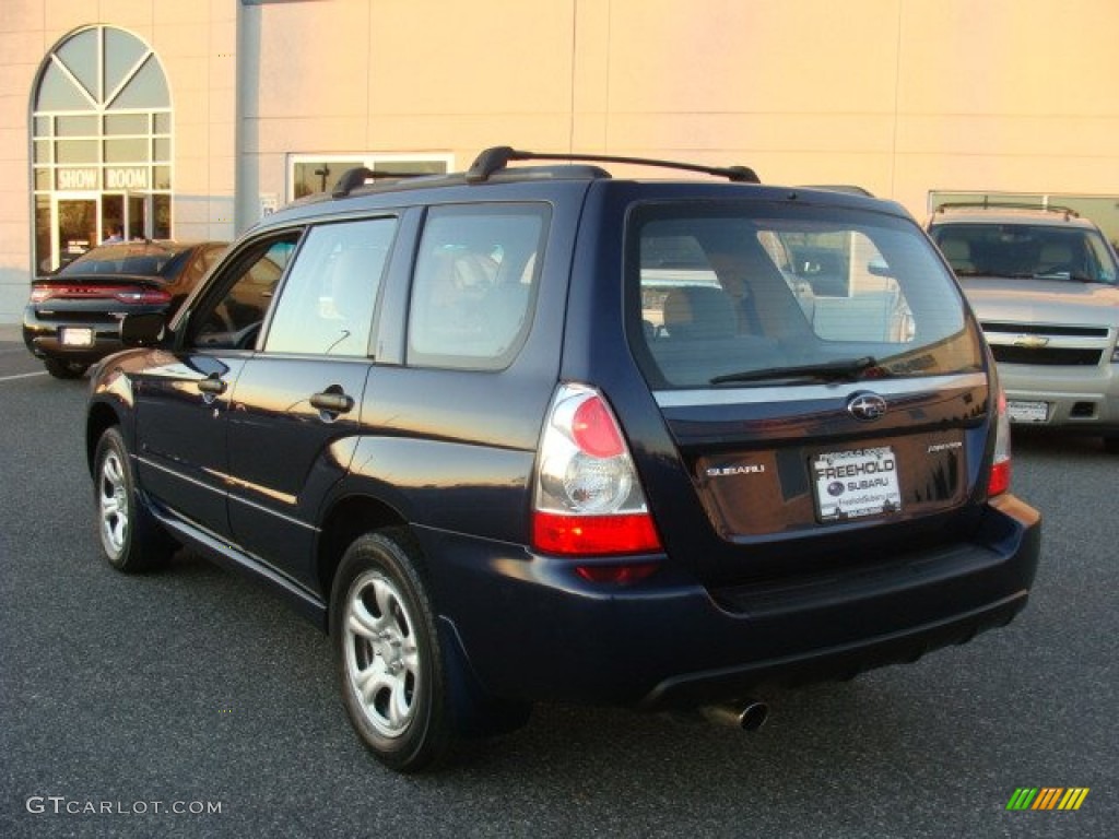 2006 Forester 2.5 X - Regal Blue Pearl / Graphite Gray photo #4