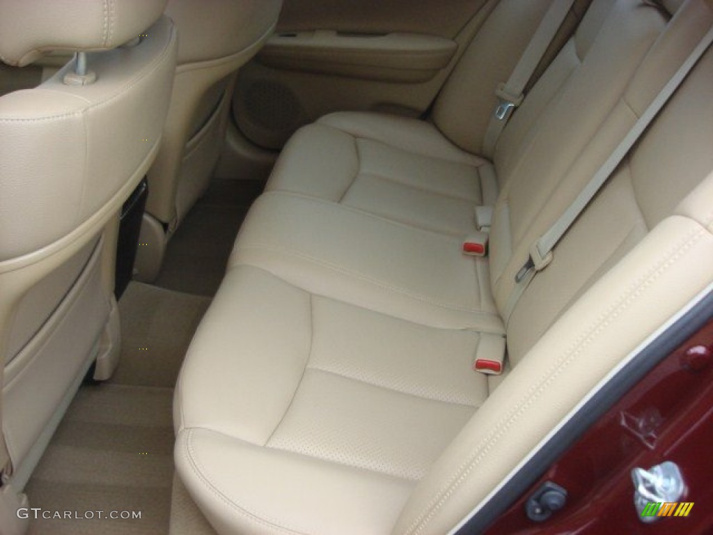 2011 Nissan Maxima 3.5 SV Rear Seat Photos