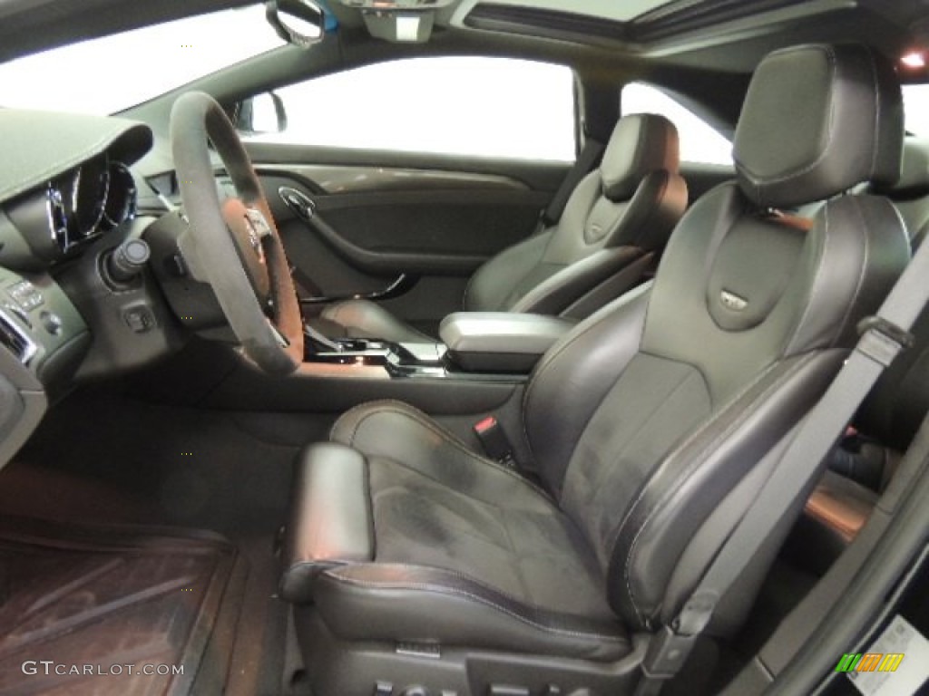 Ebony/Ebony Interior 2012 Cadillac CTS -V Coupe Photo #73841238