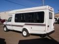 White 1995 Ford E Series Van E350 Cutaway Handicap Passenger Conversion Exterior