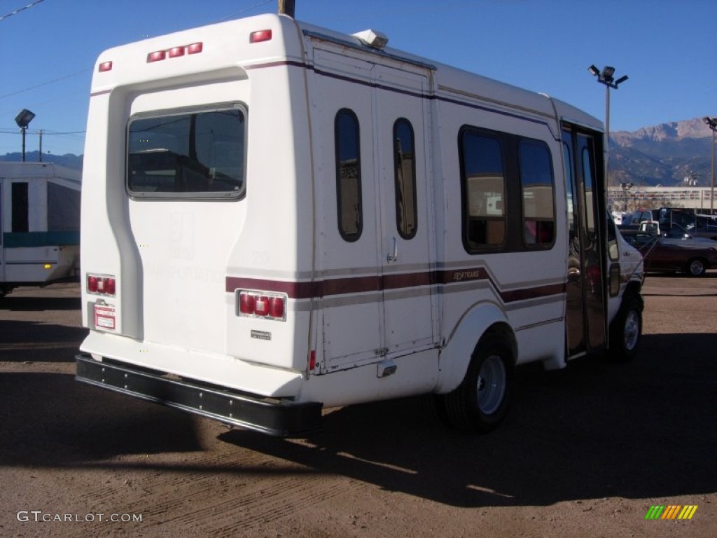 1995 E Series Van E350 Cutaway Handicap Passenger Conversion - White / Grey photo #13
