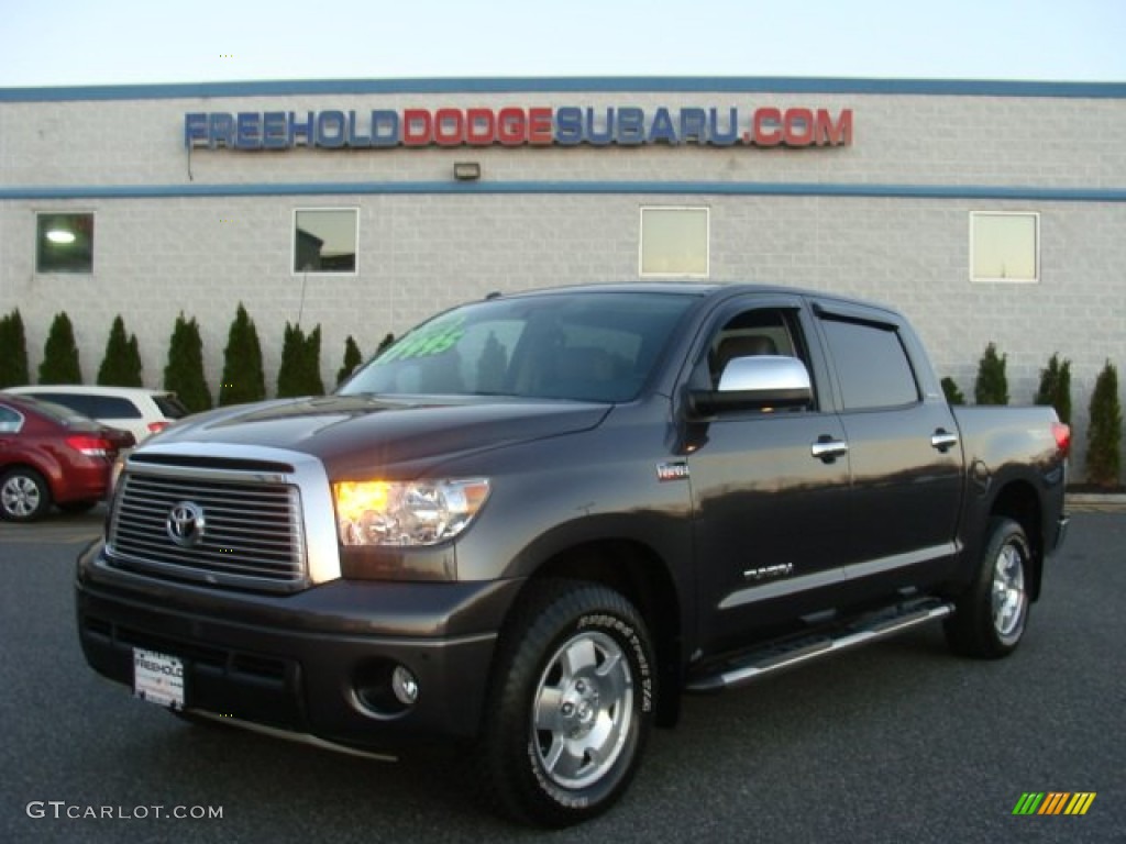 2011 Tundra Limited CrewMax 4x4 - Magnetic Gray Metallic / Graphite Gray photo #1