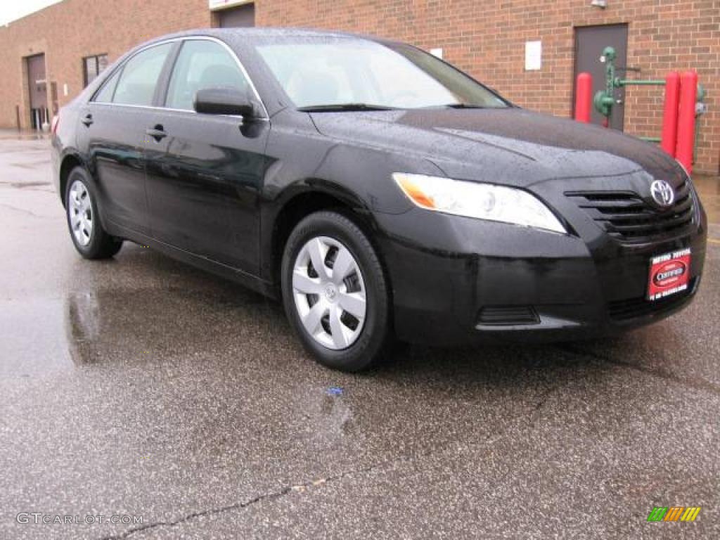 2007 Camry LE - Black / Ash photo #1