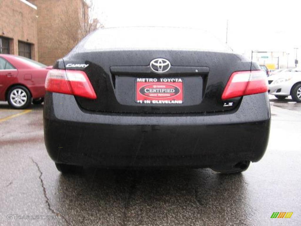 2007 Camry LE - Black / Ash photo #4